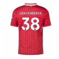 Liverpool Ryan Gravenberch #38 Kotipaita 2024-25 Lyhythihainen